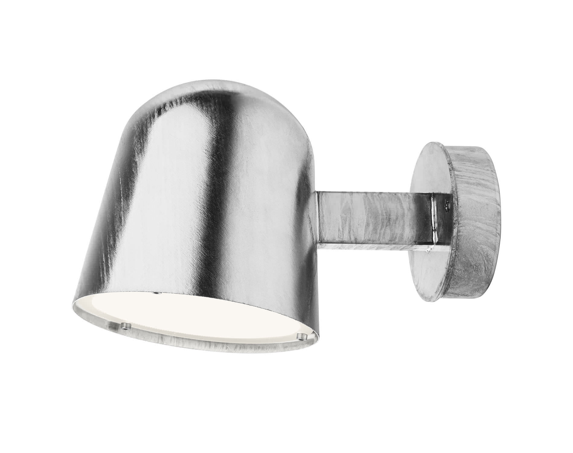 Contemporary Wall Light Outdoor Galvanized Steel Painted Contemporary Wall Light Outdoor Galvanized Steel Painted