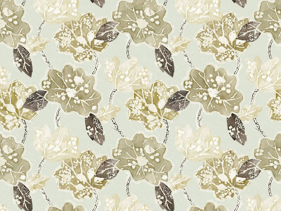 upholstery fabric floral pattern