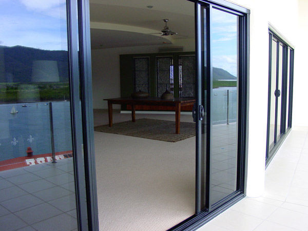 Double Sliding Patio Doors sliding patio door / aluminum / double-glazed / acoustic - wintec Double Sliding Patio Doors sliding patio door / aluminum / double-glazed / acoustic - wintec