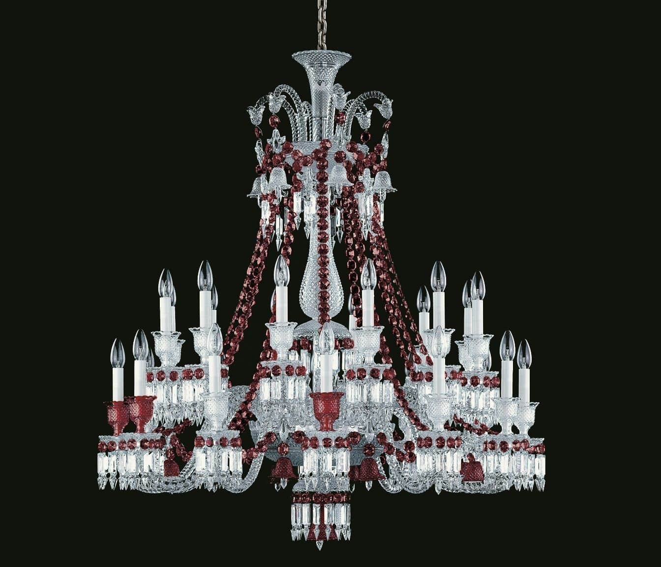 Contemporary Chandelier Crystal Incandescent By Philippe Contemporary Chandelier Crystal Incandescent By Philippe Starck Zenith
