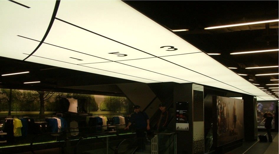 Canvas Stretch Ceiling Decorative Printed Image Printing Canvas Stretch Ceiling Decorative Printed