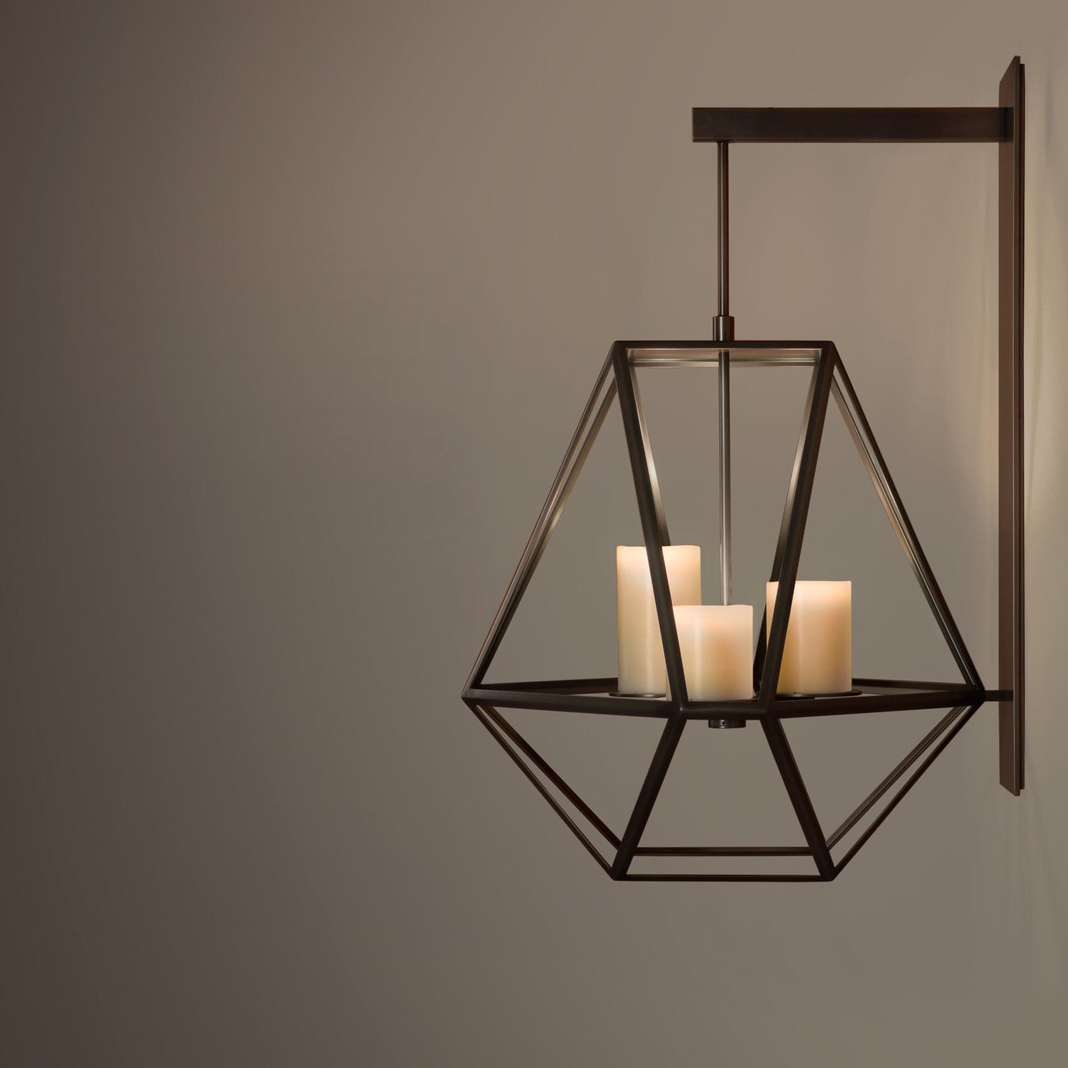 Contemporary Wall Light Metal Candelabra Gem Kevin Reilly Contemporary Wall Light Metal Candelabra Gem
