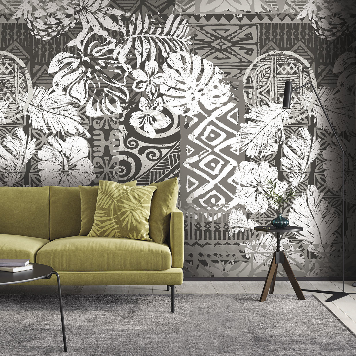 Original design wallpaper MOOREA MR1152 LGD01 décor mural sur