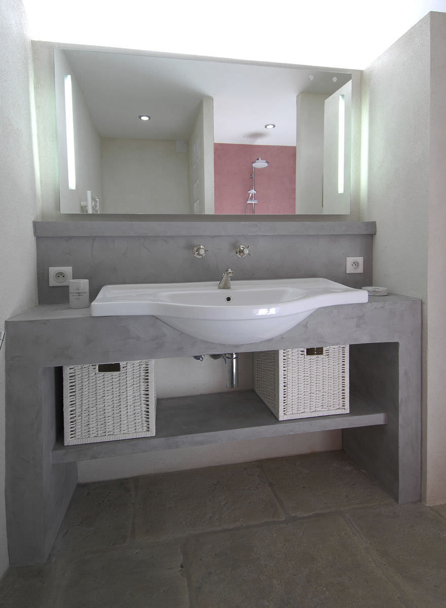 Double vasque noir salle de bain: meuble salle de bain jina ...