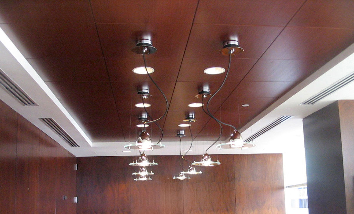 Wooden Suspended Ceiling Tile With Loudspeaker Squares Rulon Wooden Suspended Ceiling Tile With Loudspeaker Squares