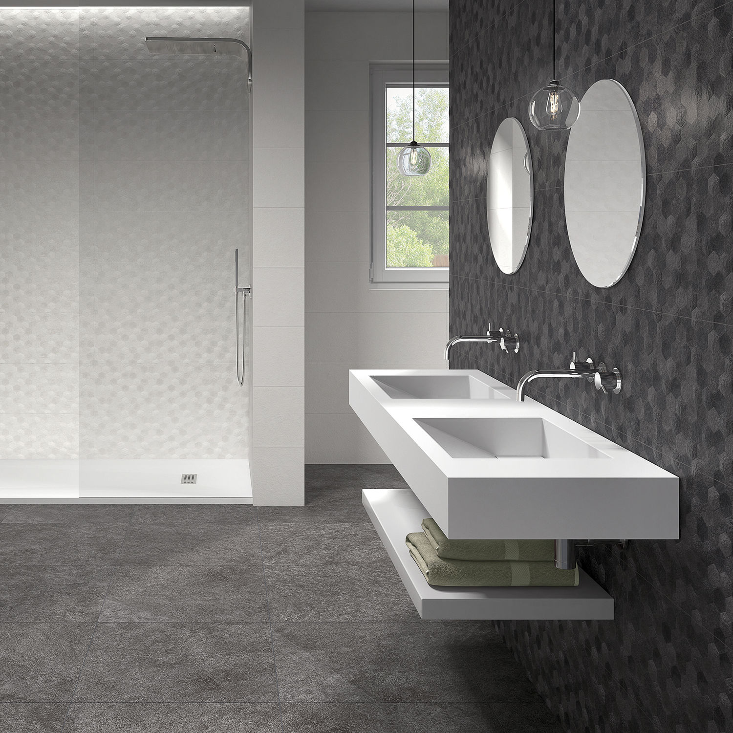Indoor Tile Wall Floor Porcelain Stoneware Basalt Azulev Indoor Tile Wall Floor Porcelain Stoneware Basalt