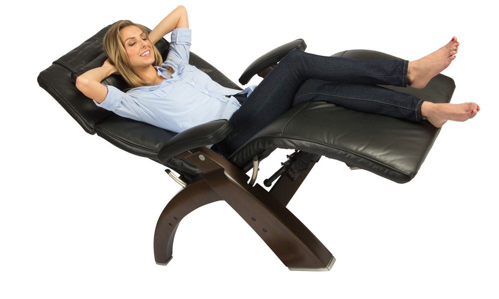 Contemporary Armchair Leather With Headrest Reclining Contemporary Armchair Leather With Headrest Reclining Perfect Chair Pc 410 Human Touch