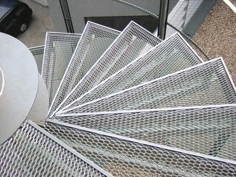 expanded sheet metal aluminum steel for facade cladding metal expanded sheet