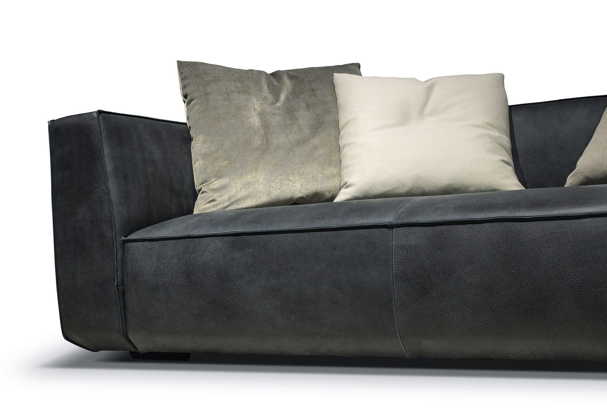 Modular sofa contemporary fabric leather OLTRE art nova srl