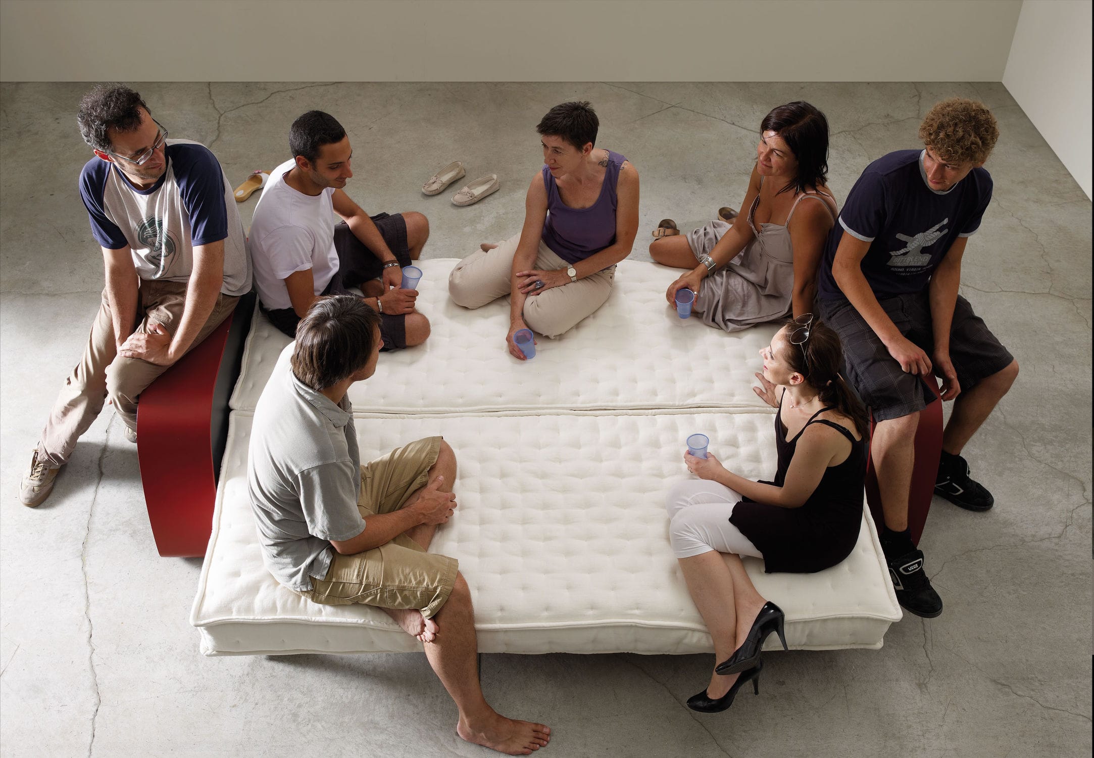 Sofa bed / contemporary / fabric / ash - DIDIMO by Arc _Lab - Adele-C Sofa bed / contemporary / fabric / ash - DIDIMO by Arc _Lab - Adele-C