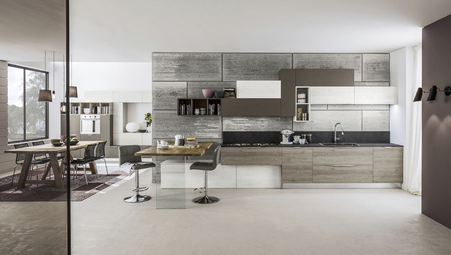 Contemporary kitchen / wooden - ORIENTE - Arrex Contemporary kitchen / wooden - ORIENTE - Arrex