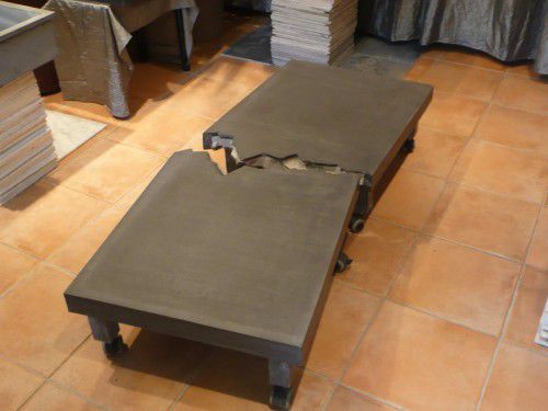 Original Design Coffee Table Ductal Uhp Concrete Rectangular Original Design Coffee Table Ductal Uhp Concrete Rectangular Modular Berlin Wall