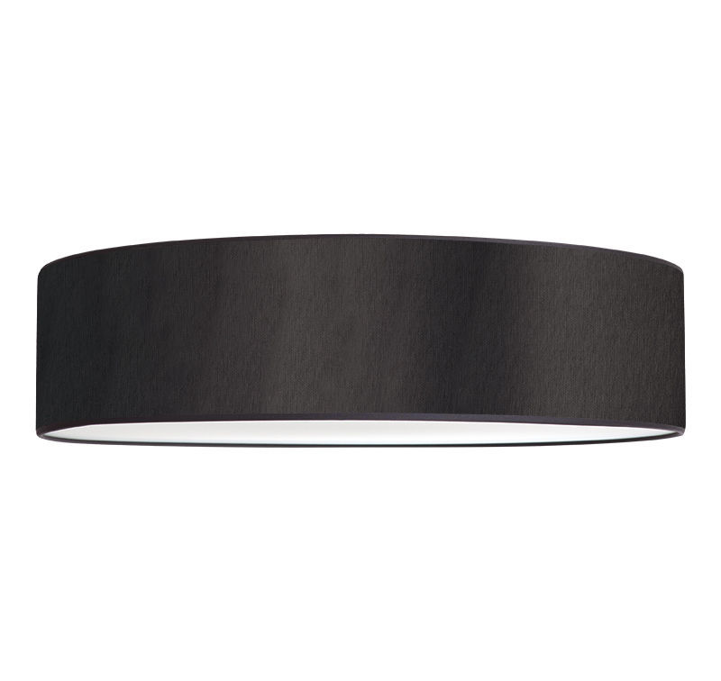 Contemporary Ceiling Light Round Fabric Led Aros El Contemporary Ceiling Light Round Fabric Led
