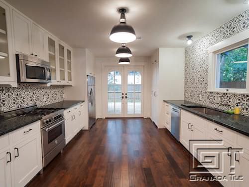 kitchen tile / floor / cement / victorian pattern - cluny-888 kitchen tile / floor / cement / victorian pattern - cluny-888