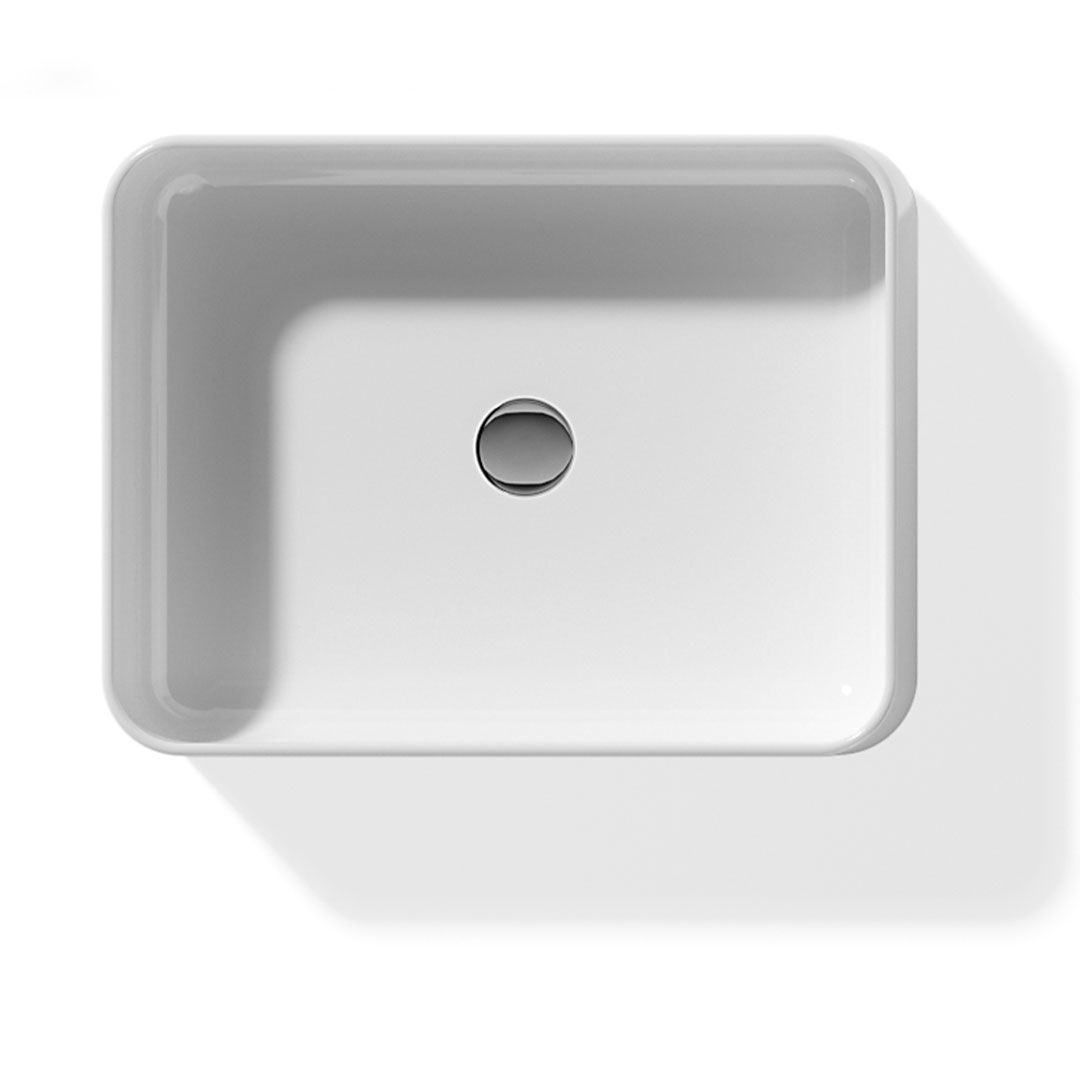 Countertop Washbasin CAPRI 50 Inda Ceramic Without Hole