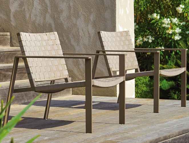 Scandinavian Design Armchair Aluminium Textilene Garden Scandinavian Design Armchair Aluminium Textilene Garden Pheniks By Éric Carrère