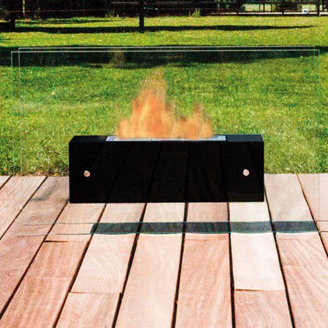 Bioethanol Fireplace Contemporary Open Hearth Central