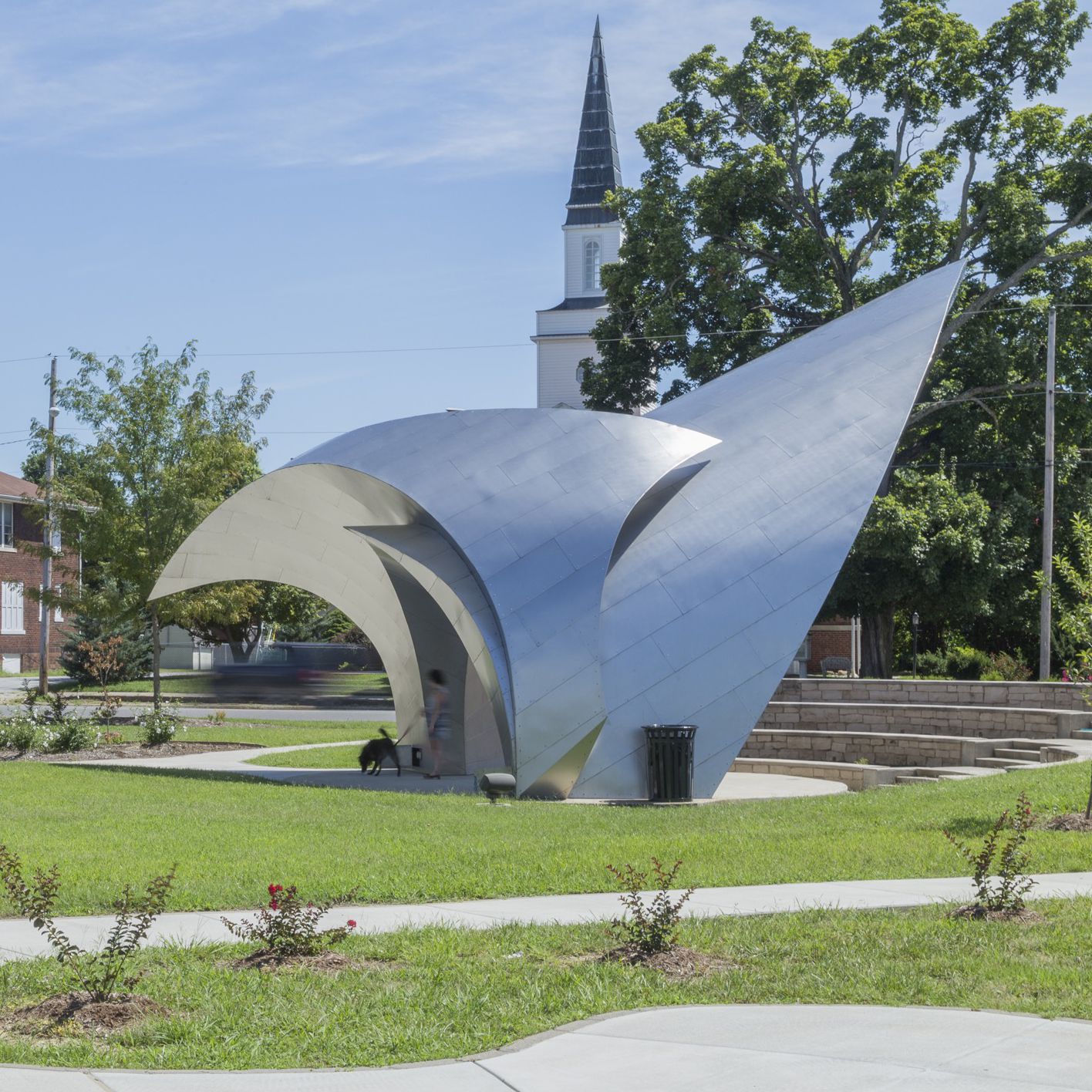stainless steel sculpture outdoor for public spaces steelsculpture