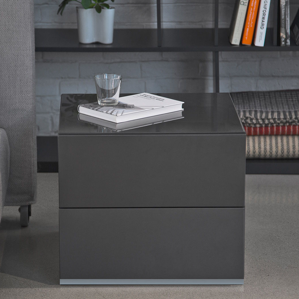 Contemporary Bedside Table Wooden Rectangular With Drawer Contemporary Bedside Table Wooden Rectangular With Drawer Brix