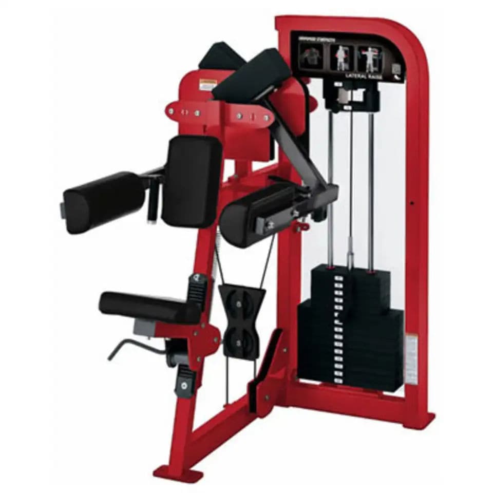 Shoulder Press Weight Training Machine Hs Lr Life Fitness Indoor