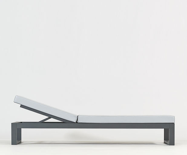 Garden Furniture York contemporary sun lounger / fabric / aluminum / garden - york Garden Furniture York contemporary sun lounger / fabric / aluminum / garden - york