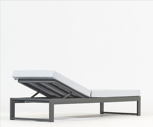 Garden Furniture York contemporary sun lounger / fabric / aluminum / garden - york Garden Furniture York contemporary sun lounger / fabric / aluminum / garden - york
