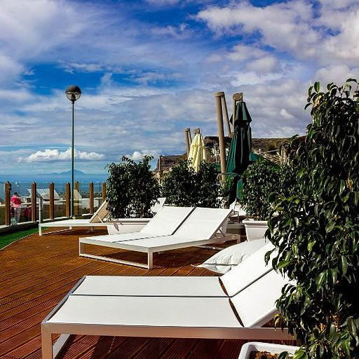 Garden Furniture York contemporary sun lounger / fabric / aluminum / garden - york Garden Furniture York contemporary sun lounger / fabric / aluminum / garden - york