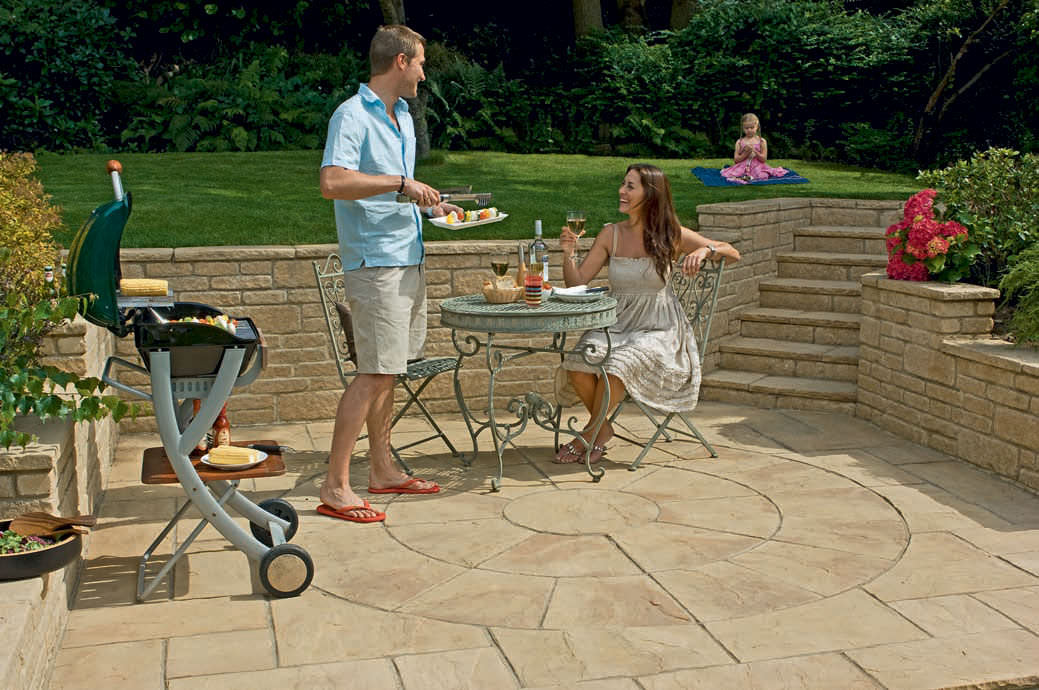 Outdoor Tile Garden For Floors Engineered Stone Heritage Outdoor Tile Garden For Floors Engineered Stone Heritage Circle Marshalls Plc