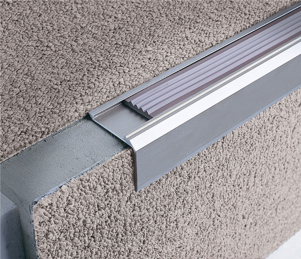 Uncategorized Stair Carpet Nosing brass stair nosing stairtec sm 14 28 profilitec profilitec