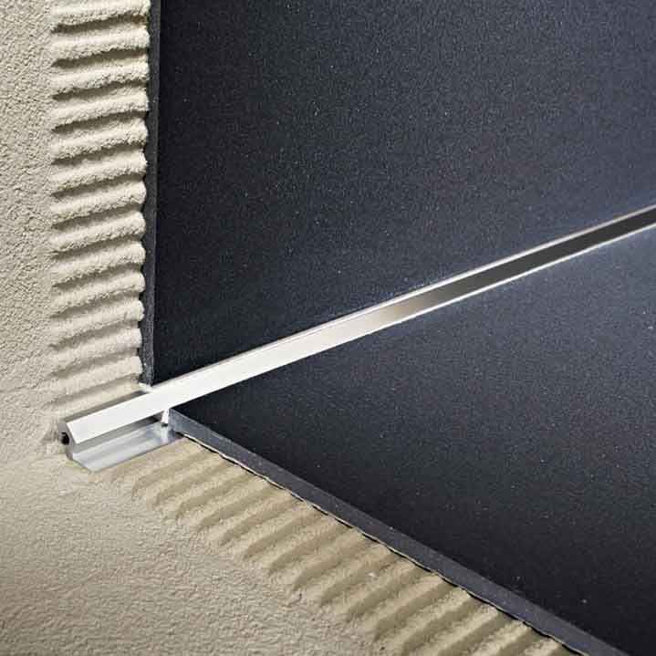 Aluminum Edge Trim For Tiles Inside Corner Mosaictec Crm Aluminum Edge Trim For Tiles Inside Corner