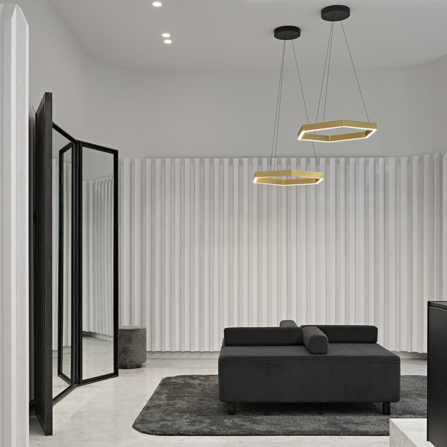 Pendant Lamp Contemporary Aluminum Handmade Hex 750 By Pendant Lamp Contemporary Aluminum Handmade Hex 750 By Resident Studio