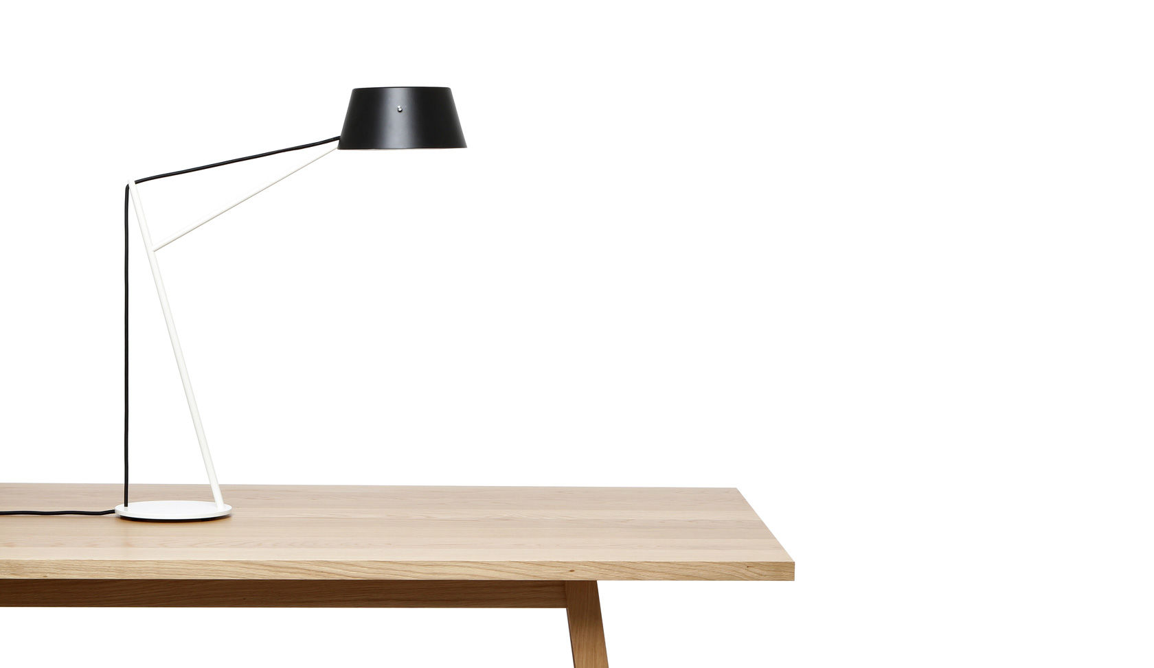 Table Lamp Contemporary Aluminum Steel