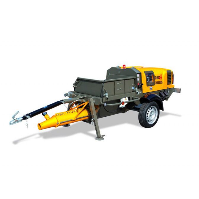 Trailer Mounted Concrete Pump PRO H CLB TURBOSOL PRODUZIONE SPA