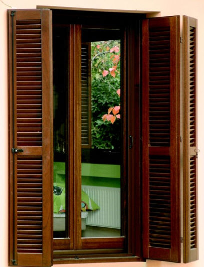 Folding shutter / wooden / door - interSCALA Folding shutter / wooden / door - interSCALA