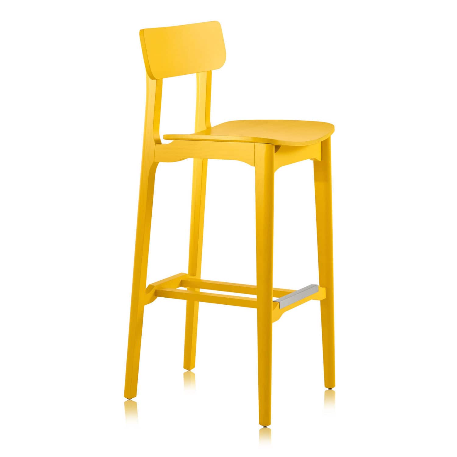 Contemporary Bar Chair Wooden Contract Yellow Cacao L Sg By Contemporary Bar Chair Wooden Contract Yellow Cacao L Sg By Dario Delpin