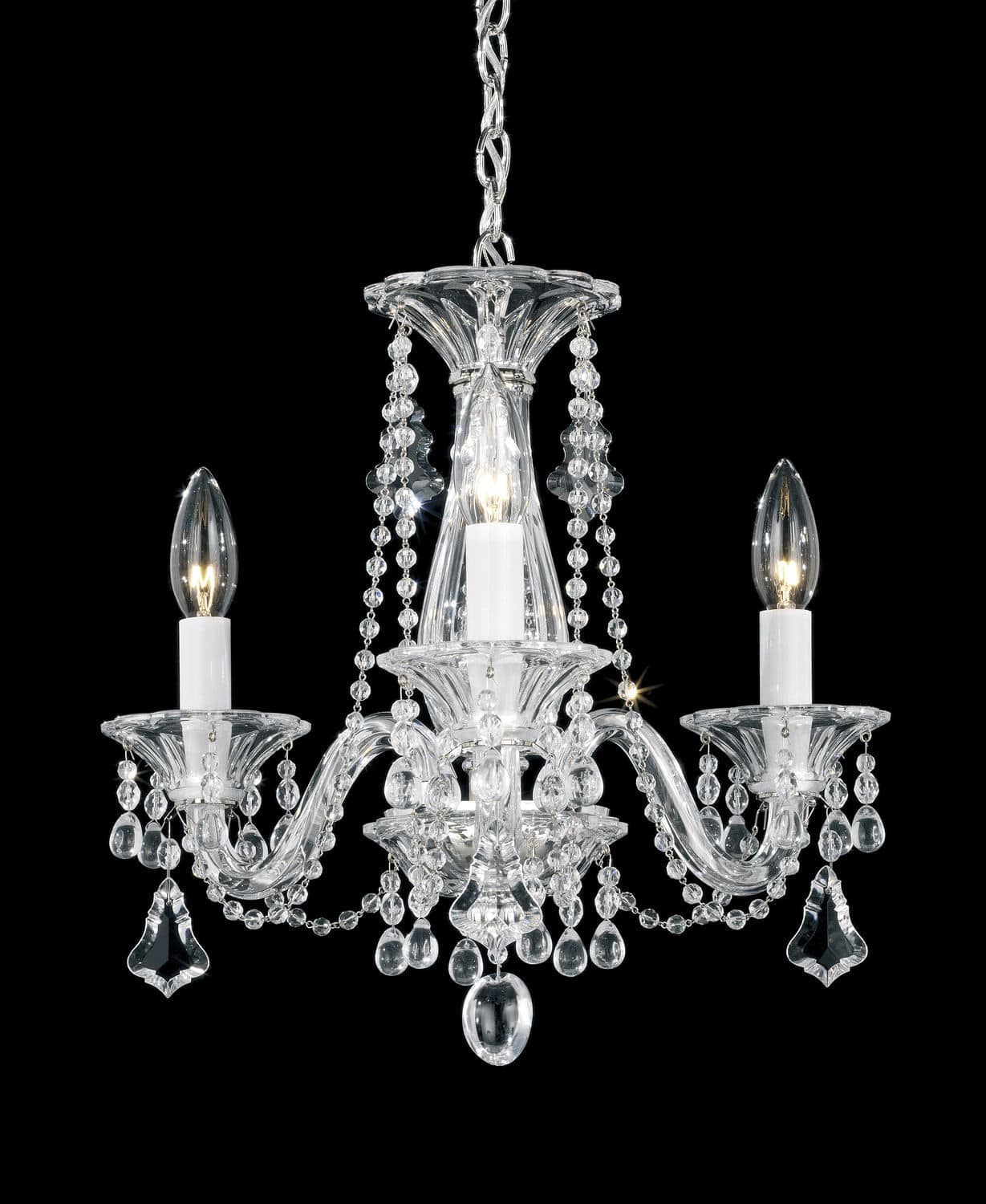 Traditional Chandelier Swarovski Crystal Incandescent Minuet Traditional Chandelier Swarovski Crystal Incandescent