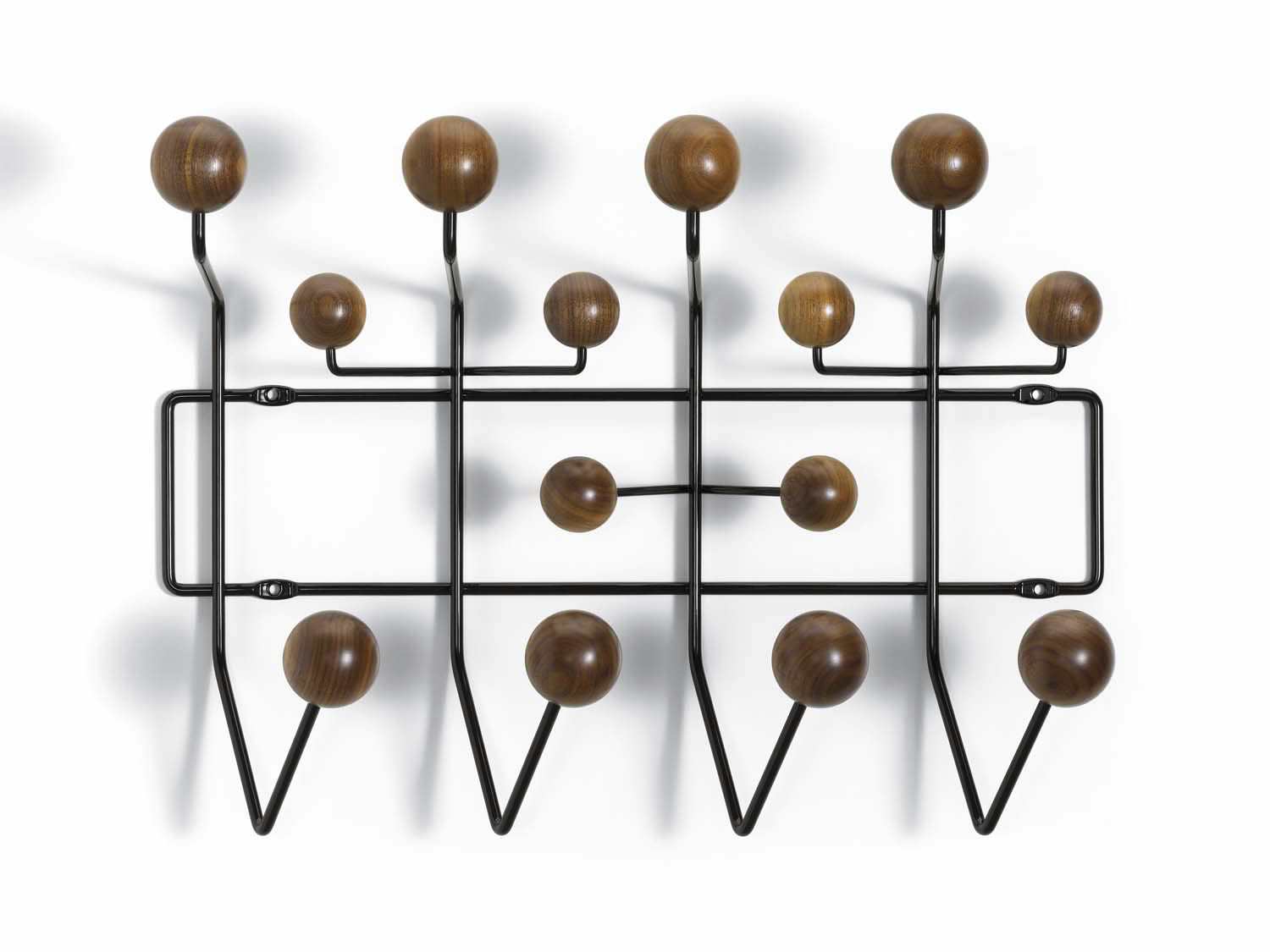 Silver Steel Rhombus Coat Rack With Sixteen Hooks Placed On The Extraordinary Unique Coat Racks Wall Mounted Images Decoration