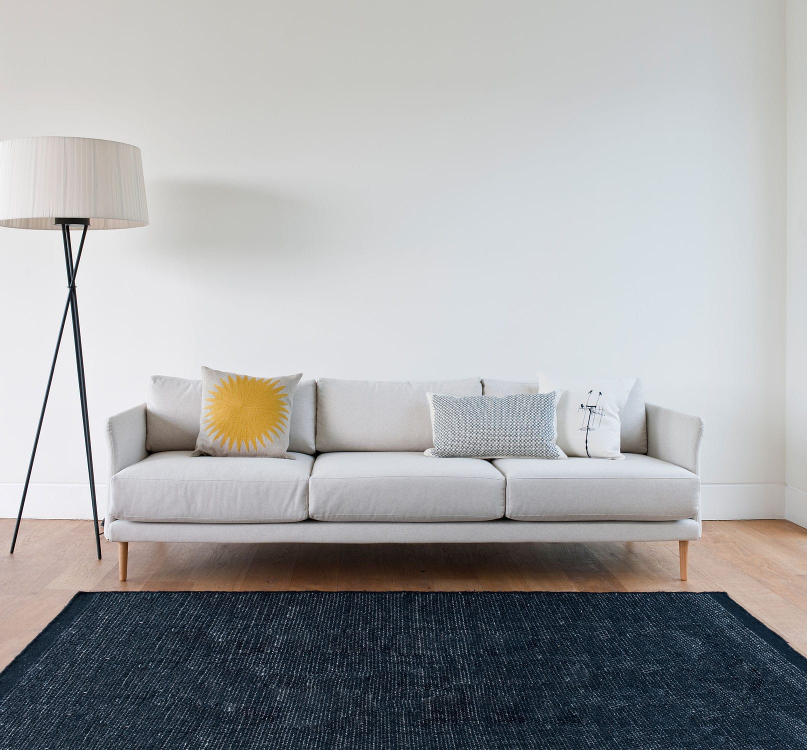 Modular sofa contemporary leather fabric THEO by Matthew