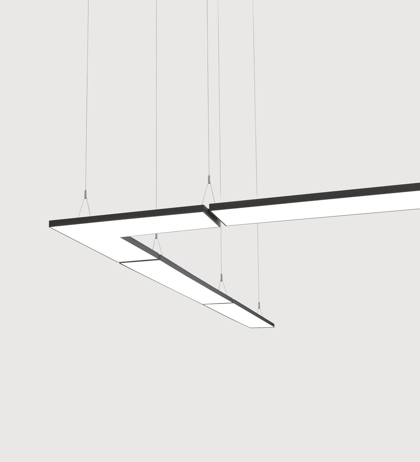 Hanging Light Fixture CUBIC EVOLUTION SYSTEM G4 P4 Lightnet GmbH