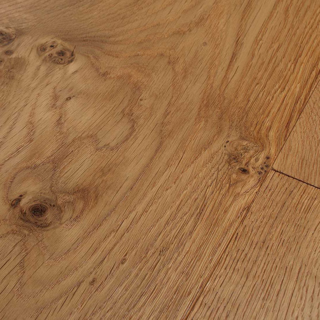 Engineered parquet floor / glued / oak / natural oil finish ... Parquet in quercia