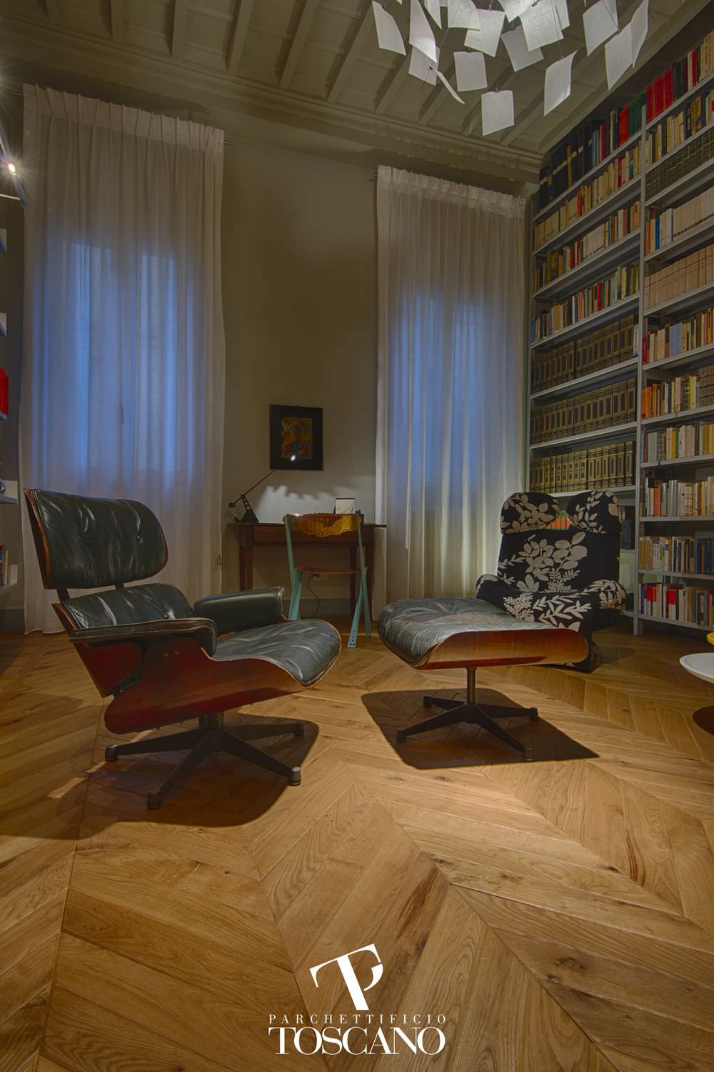 Solid parquet floor / glued / oak / oiled quercia old spina ... Parquet spina francese