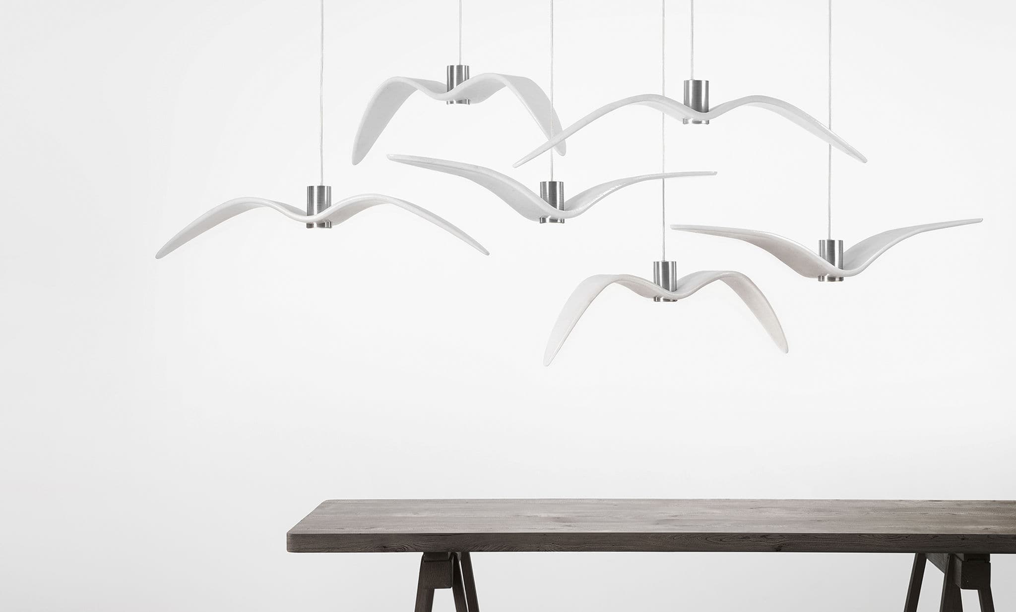 Pendant Lamp Contemporary Glass Led Night Birds By Boris Pendant Lamp Contemporary Glass Led