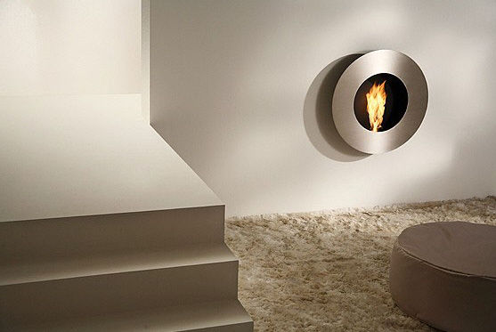 Bioethanol Fireplace Contemporary Open Hearth Wall Mounted Bioethanol Fireplace Contemporary Open Hearth Wall Mounted