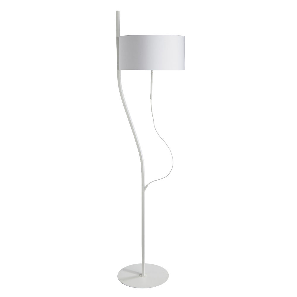 Floor Standing Lamp Contemporary Metal Compact