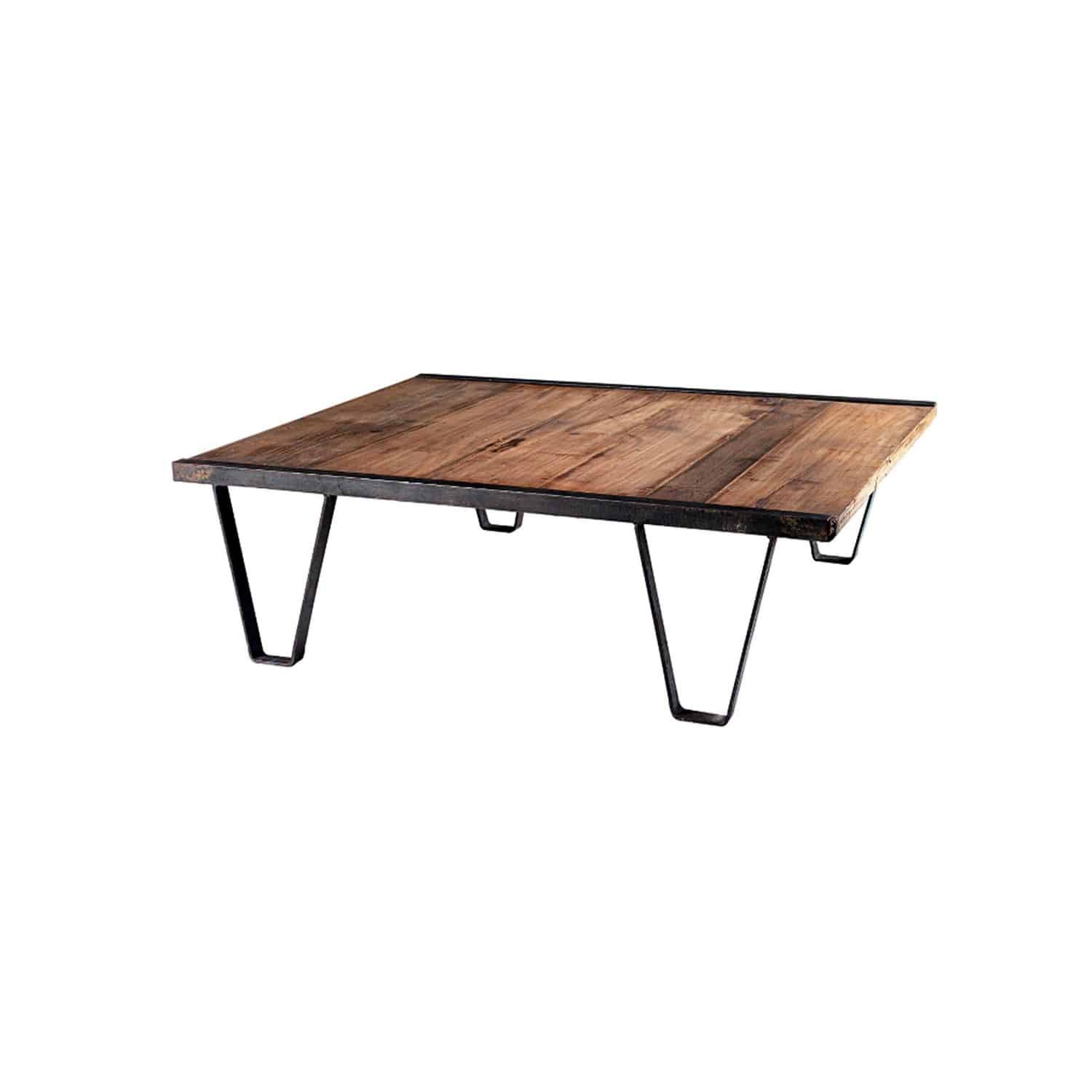 Coffee Table / Industrial Style / Wooden / Metal - PLATFORM Coffee table / industrial style / wooden / metal - PLATFORM - Coffee Table / Industrial Style / Wooden / Metal - PLATFORM