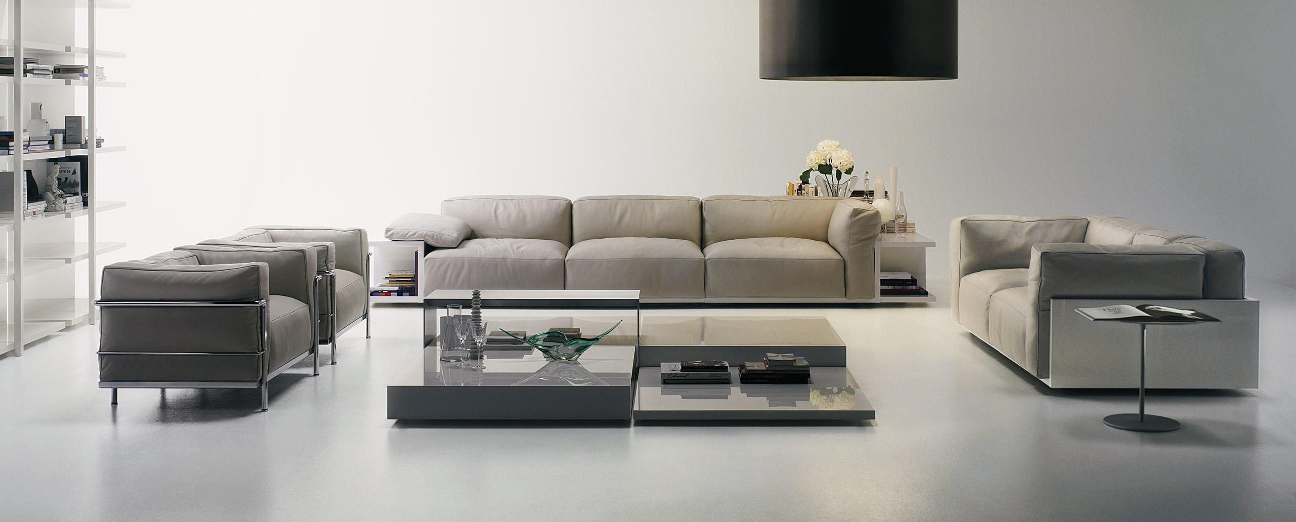 Modular sofa contemporary fabric by Piero Lissoni 265 267