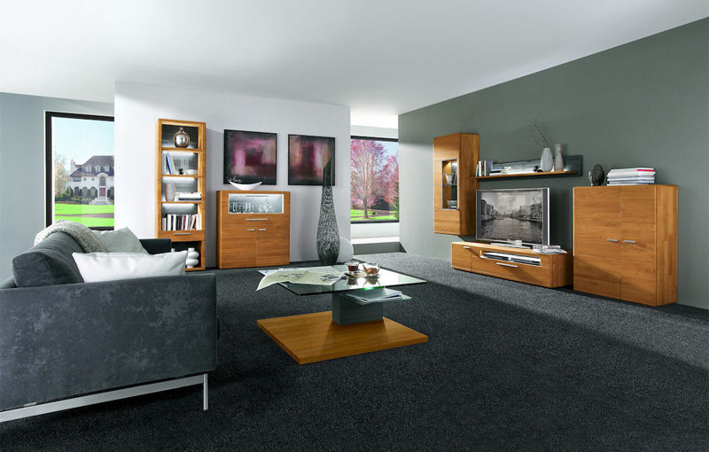 contemporary tv wall unit / solid wood / with built-in light contemporary tv wall unit / solid wood / with built-in light