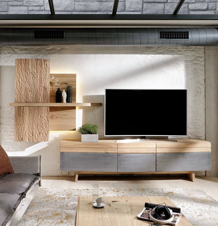 Contemporary Tv Wall Unit V Organo Voglauer M Belwerk Gschwandtner