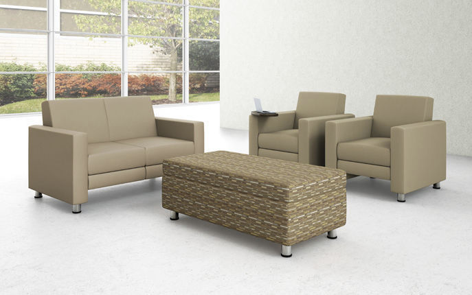 contemporary sofa / leather / commercial / 3-seater - tribute contemporary sofa / leather / commercial / 3-seater - tribute