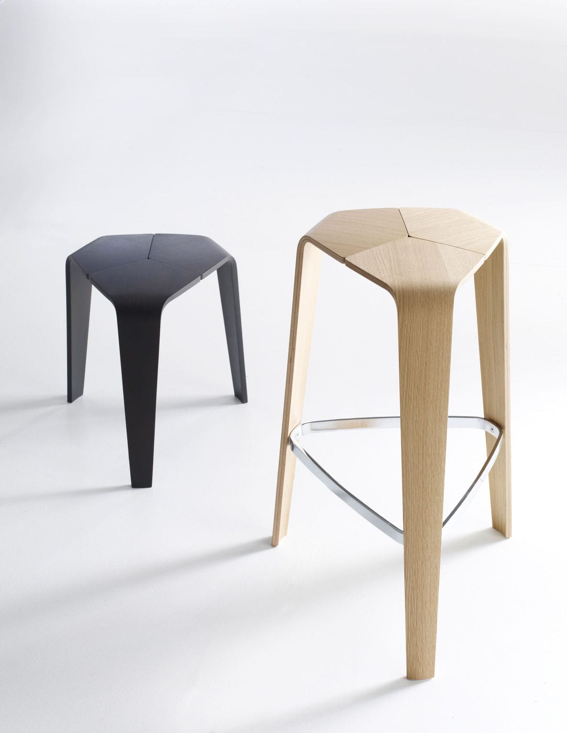 Contemporary Bar Stool Molded Plywood Commercial Tre By Jehs Contemporary Bar Stool Molded Plywood Commercial